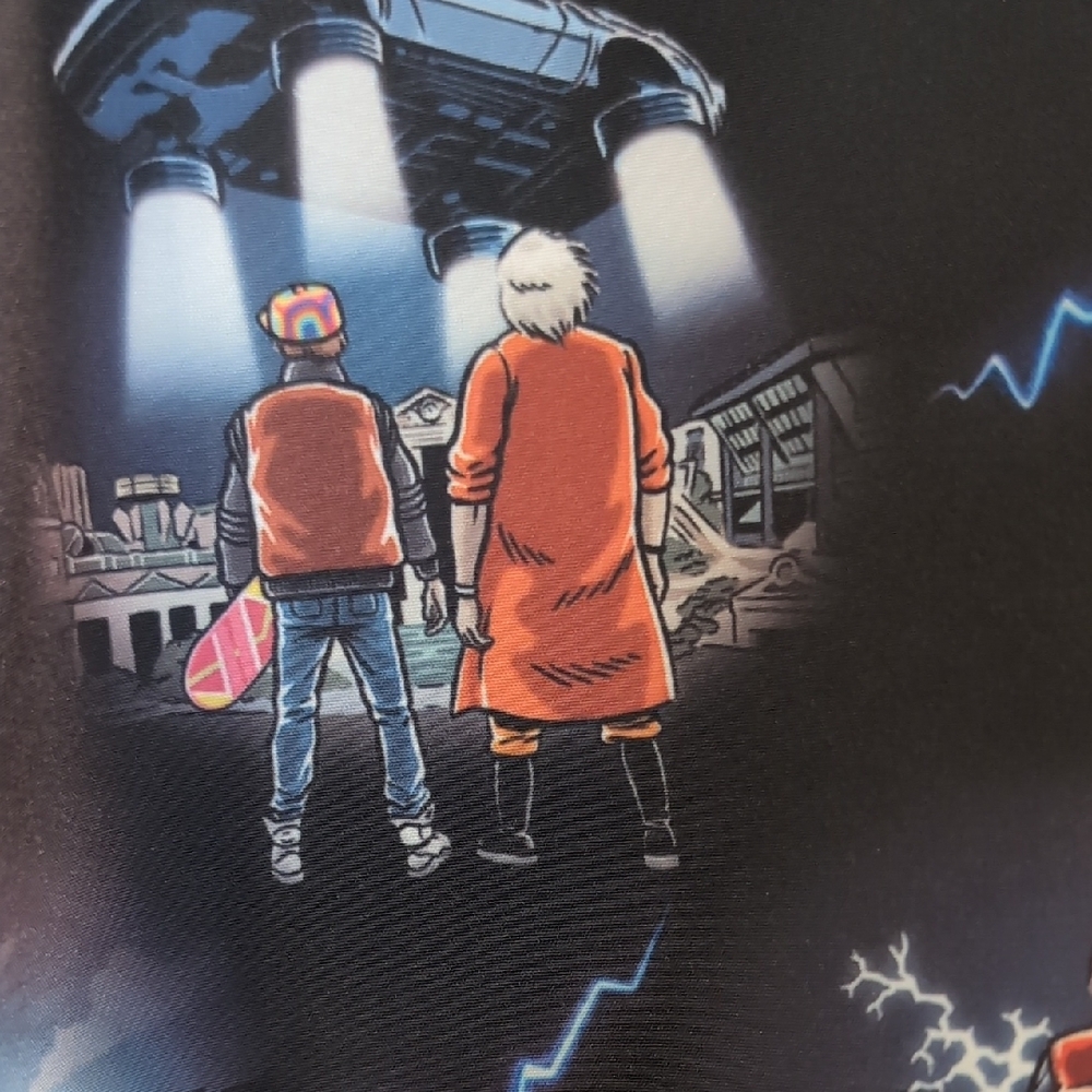 4XL RSVLTS Back To The Future Graphic Short Sleeve Shirt - Picture 10 of 10